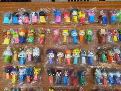 With Inserts Mini Pez Japanese POKEMON #3 Set Of 5 In Mint Condition. 