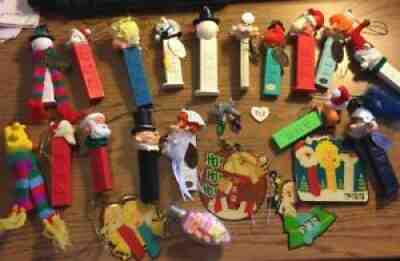 22 Pez Ornaments FREE SHIPPING