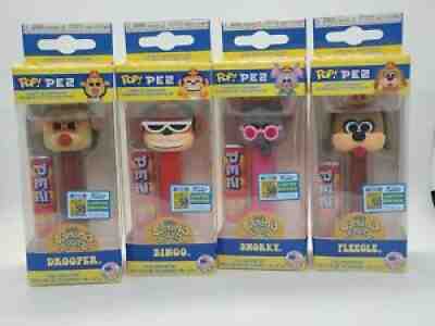 Funko Pop SDCC Exclusive DROOPER Banana Splits Pez Dispenser Vinyl Candy 4 Pack