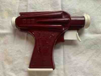 PEZ Space Gun - 1950's Maroon Pez Space Gun in Great Condition