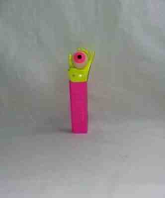 Pez GLEW MISFIT PSYCHEDELIC EYE No Feet 4.9 Fluorescent Pink Stem, Yellow Hand