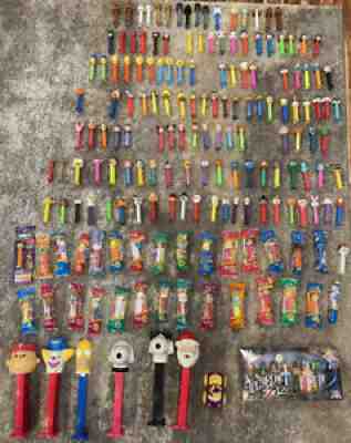Extensive pez dispensers lot