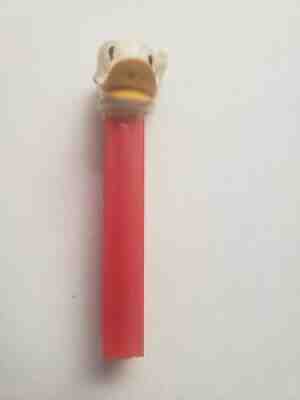 Vintage Walt Disney Scrooge McDuck Pez Dispenser USA 3,845,882 Red Base L@@K!
