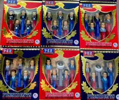 Pez Presidents of the United States Complete 9 Volume Set