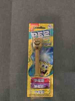 Gold Spongebob Pez dispenser