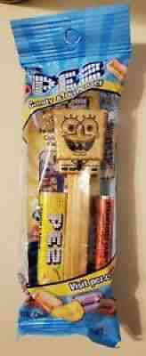 Gold SpongeBob Sponge Bob Pez dispenser RARE LIMITED EDITION