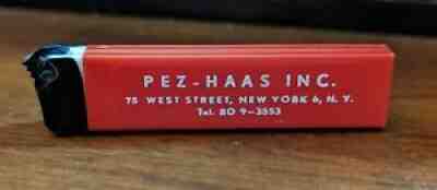 PEZ Advertising Regular. Rare dispenser; never mass produced