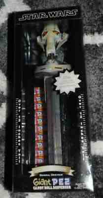 GIANT Crystal Limited Edition Star Wars General Grievous PEZ CANDY DISPENSER 12â?
