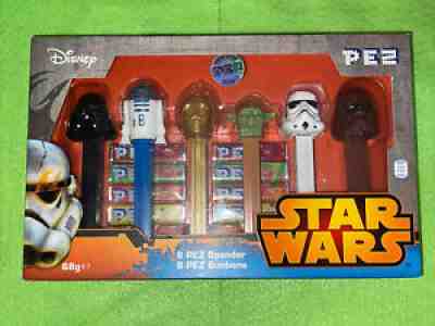 PEZ Star Wars SUPER RARE Limited Edition Set Of 6 From GERMANY