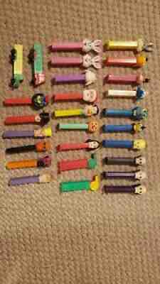 PEZ Dispensers Lot Of 27 (4 Soft Heads)