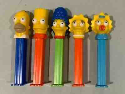 vintage pez dispensers lot THE SIMPSONS