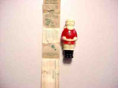 Santa Claus Full Body Pez Vintage Excellent with paper