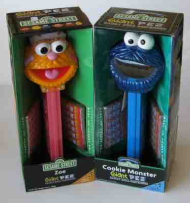 Rare And Collectible Pez Dispensers : Pez Crystal Cookie Monster