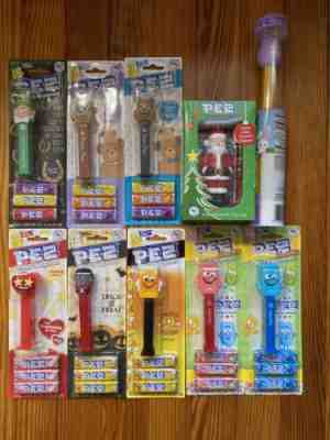 PEZ Limited Edition Bundle! Sours, Valentine ??s  Candy Corn, St. Patrickâ??s, Etc.