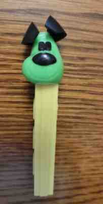 Vintage Green Yellow Yappy Dog Pez No feet - Austria