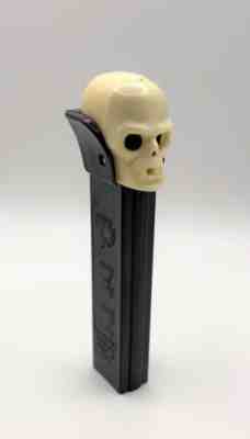 PEZ Dr Skull No Feet Dispenser Black 3.8 USA Stem Halloween