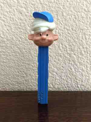 Vintage Boy Blond Hair Blue Cap PEZ Dispenser No Feet Austria