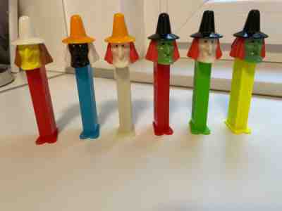 Vintage PEZ Misfit Witches LOT