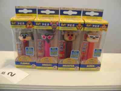 POP! PEZ 4 THE BANANA SPLITS 2019 SUMMER CONVENTION LIMITED EDITION FUNKO NEW