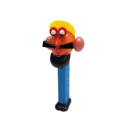 RARE Vintage 1970's PEZ Dispenser MAKE A FACE Candy Dispenser NO Feet COMPLETE