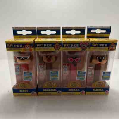 POP! PEZ 4 THE BANANA SPLITS 2019 SUMMER CONVENTION LIMITED EDITION FUNKO NEW