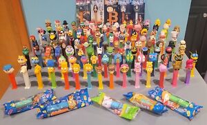 Huge Lot Of 130 Vintage PEZ Collection - Loose, Packaged & VERY Rare