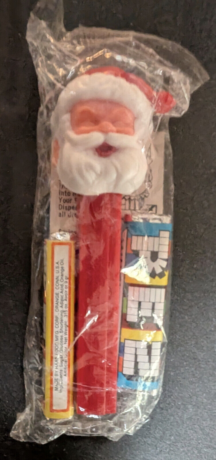 Vintage Pez Holiday Collection: Rare NF Santa C MIB, Mr Ugly MIB, Fat Ear Bunny+