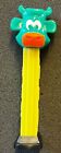 VINTAGE COW Green Head PEZ DISPENSER NO FEET MADE IN AUSTRIA 2.6 Stem