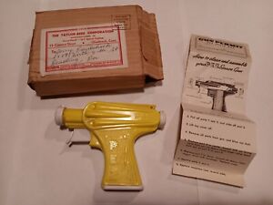 VINTAGE 1950'S PEZ SPACE GUN ORIGINAL BOX INSTRUCTIONS GUN PERMIT DISPENSER #2