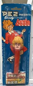 1982 Vintage Pez Candy Annie CARDED