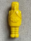 SUPER RARE VHTF VINTAGE 1950's AUSTRIA PEZ YELLOW SPACE TROOPER ROBOT DISPENSER