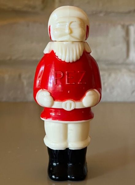 Rare Amazing 1950s Full Body Santa Claus Pez Candy Dispenser 3.75”Tall Near Mint