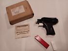 VINTAGE 1950'S PEZ SPACE GUN ORIGINAL BOX INSTRUCTIONS GUN PERMIT DISPENSER #1