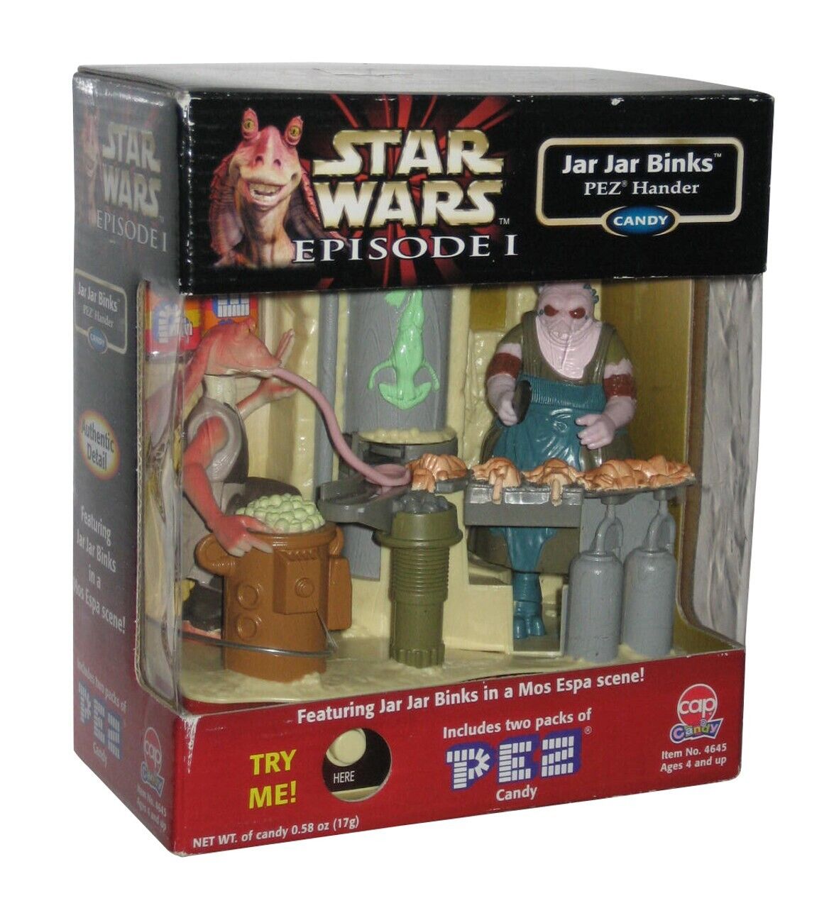 Rare And Collectible Pez Dispensers : Jar Binks Value Guide