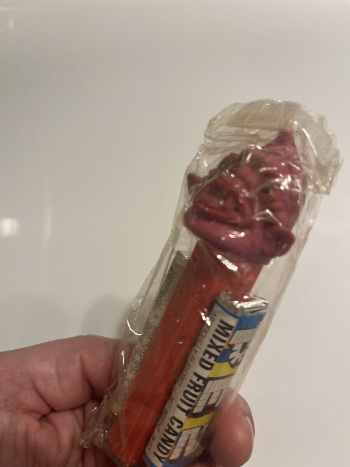 Rare Vintage Pez, Unopened In Cello! Eerie Spector Softhead Air Spirit!