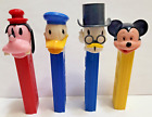 VINTAGE PEZ NO FEET DISNEY SCROOGE MCDUCK DONALD DUCK MICKEY MOUSE & GOOFY