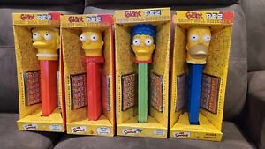 New In Box  The SIMPSONS LISA , BART, HOMER,MARGE Giant Pez Dispenser