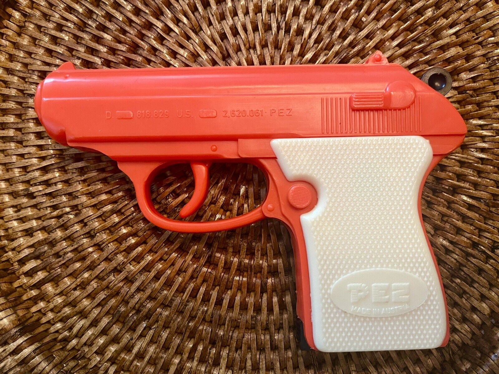 Rare And Collectible Pez Dispensers : Orange Gun Value Guide
