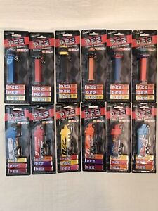 NASCAR Pez Candy & Dispenser Lot Of 12. Helmets & Trucks For Each Driver. NEW