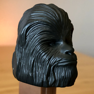 Test Chewbacca PEZ -- Black Plastic -- Very Rare Star Wars Dispenser