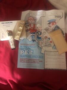 Pez Original Rare Golden Glow 1955 Mint All Org Vintage No Feet  Lighter