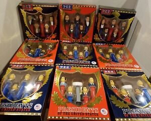 PEZ Education Series 1909-1989 Presidents of United States Set Group of 43 9 Vol