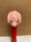 Retired MMM Pig Whistle Pez on 3.9 Red Thin Footed Stem Austria 1980