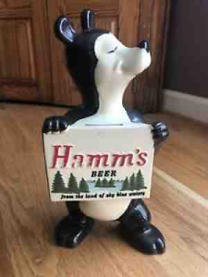 Vintage Hamm's Beer Bear Piggy Bank