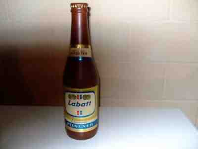 Vintage Labatt Canada Pilsener Beer Bottle Bank PlasticÂ 