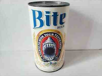 Vintage Silly Savers Bite Beer Can Jaws Shark Piggy Coin Bank!! 1981