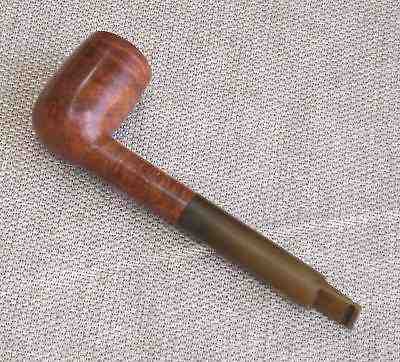 Vintage Smoking Pipe Briar DENICOTEA De Luxe Florett Signed 209g