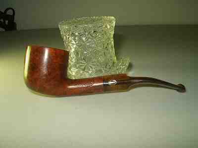 Autographed Rossi 1886 Italy 137 Large Pot 1/4 Bend Briar Pipe Pro-Restored