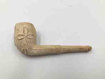 Vintage W. White Clay Tobacco Smoking Pipe Scotland 