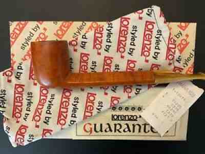 ESTATE BRIAR LORENZO GRAND CANADIAN 300 PIPE 8â? 1979 TOBACCO BEAUTIFUL